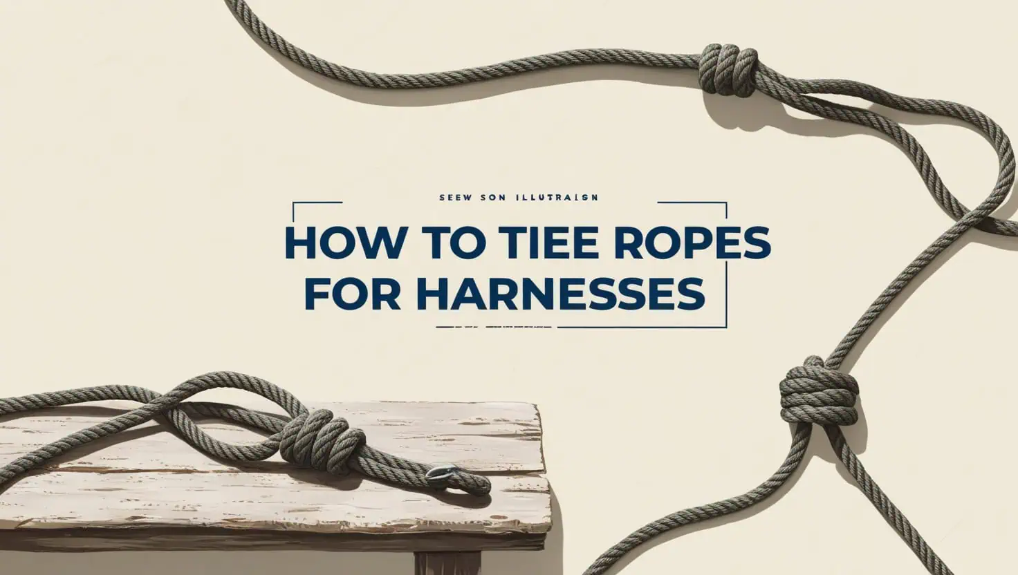 How to Tie Ropes for Harnesses, Trees, and Rock Climbing Adventures